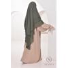 Khimar lange 3 Musselin-Schleier