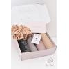 GLAM cotton-effect rhinestone hijab box