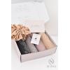 GLAM cotton-effect rhinestone hijab box