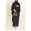 Abaya Dubai ROUWAYDA Black Neyssa Shop