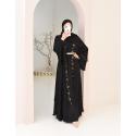 Abaya Dubai luxe JAHINA Noir