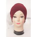 Lycra cross hijab headband