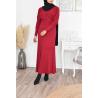 long dress wool hijab fashion