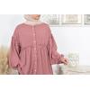 Cheap shirt tunic with puffed sleeves