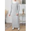 Long woollen dress for veiled woman