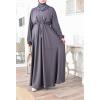 Abaya femme évasée fluide de Dubaï boutique en ligne