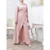 Long veiled woman outfit for Eid and wedding