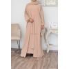 Combo abaya Oman Praline