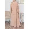 Combo abaya Oman Praline