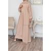 Combo abaya Oman Praline