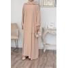 Combo abaya Oman Praline