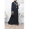 Abaya black Dubaï nidah