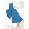 maxi hijab carré mousseline de crêpe Neyssa