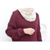 Pull oversize tricot mastour femme musulmane