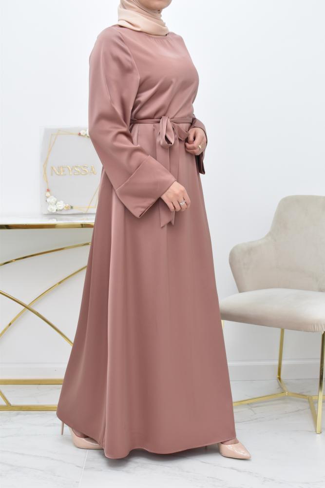 dress hijab satin