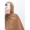 Hijab satin plissé pas cher