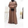 Abaya Dubaï large pour femme musulmane