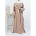 Ameenah embroidered long dress