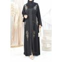 Abaya Dubai kimono Jenane black