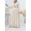 Bohemian chic dress Jade ivory