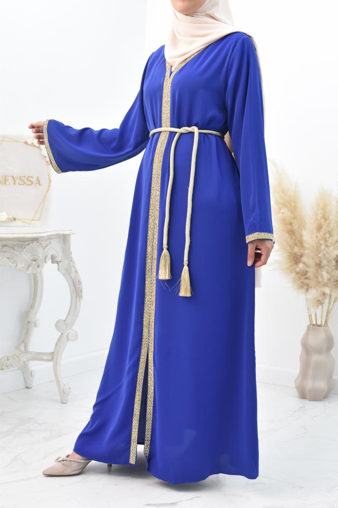 فستان عباية ماهين مزين بالترتر