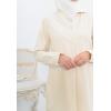 Oversized white blouse perfect for the daily life of the veiled Muslim woman