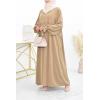 Robe abaya manches bouffantes Neyssa