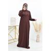 Integrated women's hijab prayer dress