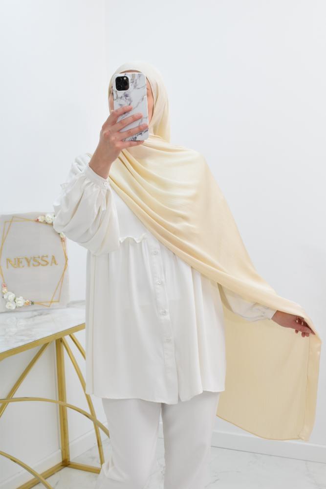 Party-Hijab aus Satin