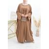  Abaya Kimono 3-teilig Camel Neyssa Shop