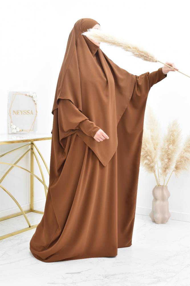 Umm abdallah abaya and khimar set