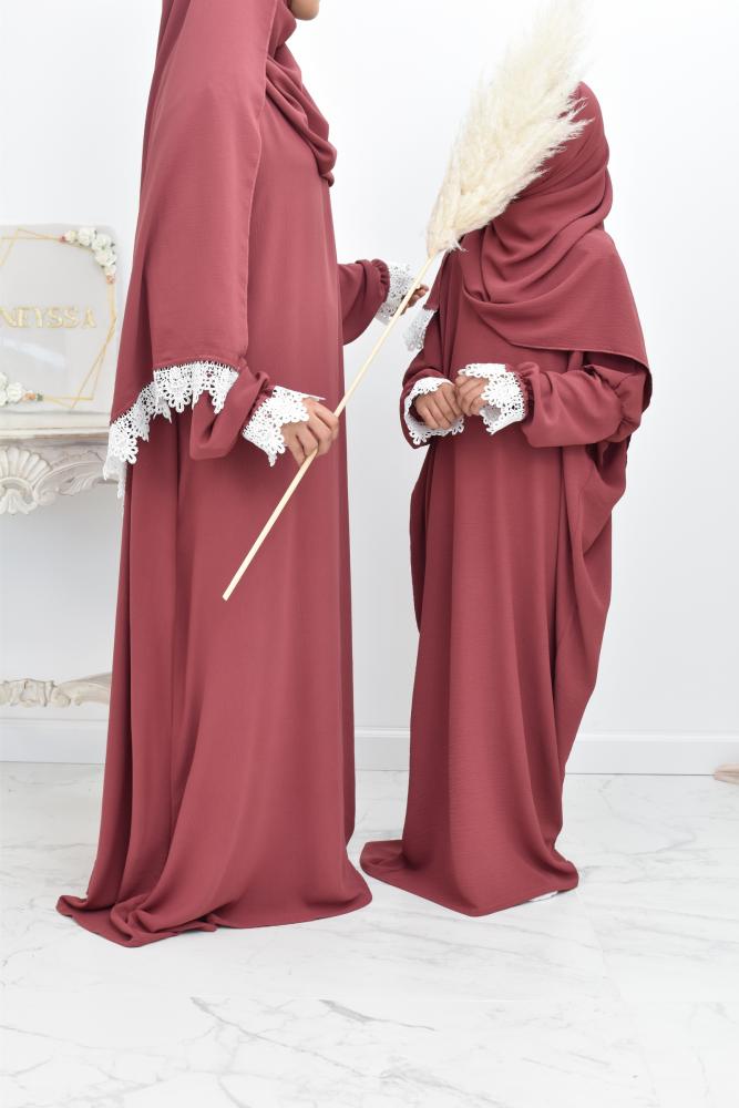 Abaya Eïd Youmnâa taupe