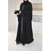 Abaya Dubai Sameera Black