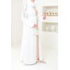 Abaya kimono Dubai white 3 pieces Neyssa shop