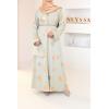 Abaya caftan vert d'eau Neyssa shop