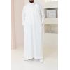 Qamis Homme de luxe blanc beige Neyssa shop