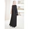 Abaya Rimess Kleid mit Paillettenbesatz