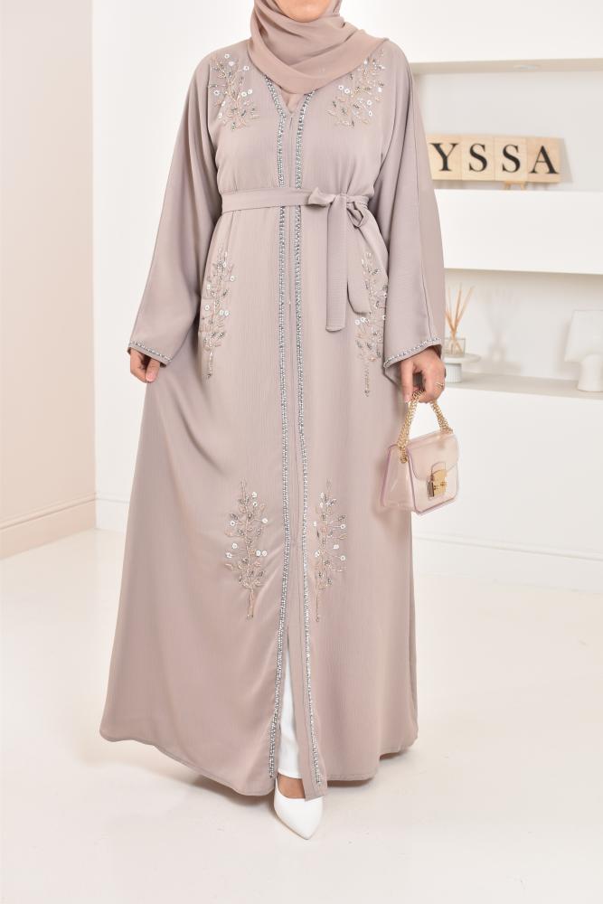 Abaya Dubai Kimono Jenane Nude