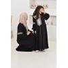 Abaya Eid style Moroccan caftan Joud black