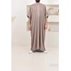 Qamis Loqman Moroccan Taupe