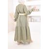 Long dress cotton Muslim woman