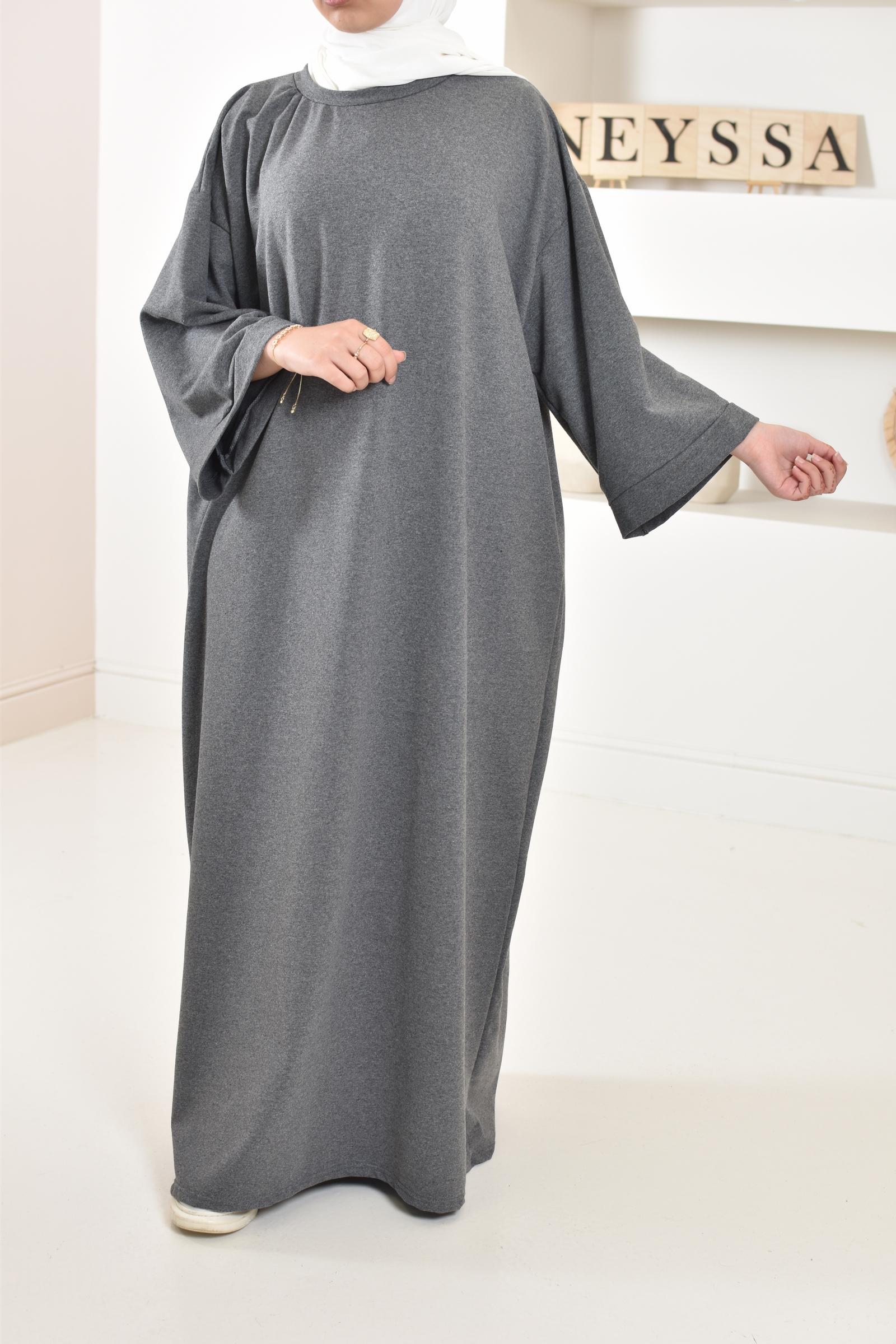 Abaya de sport robe manches longues mastoura sportwear pour femme voilée