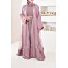 Abaya Dubai Widad mauve