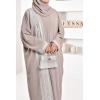 Abaya Dubai taupe set Neyssa shop