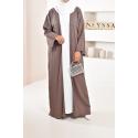 Abaya Dubai Maram set white