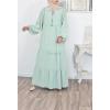 Robe fluide longue été bohème chic