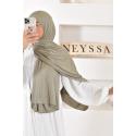 Hijab plissé Jersey Zayan