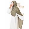 Party-Hijab aus Satin