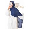 Party-Hijab aus Satin