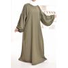 Abaya manches bouffantes Umm Nour